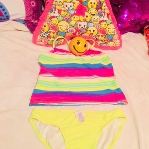 Colorful bathing suit for girls